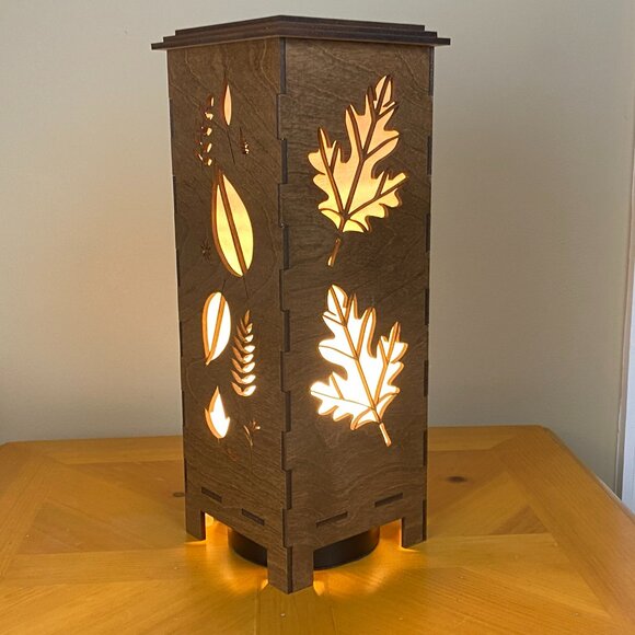 Accent Lamp for Fall - Echoes of Autumn - Picture 6 of 6